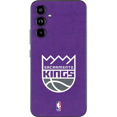 NBA Sacramento Kings Distressed Galaxy A54 5G Skin
